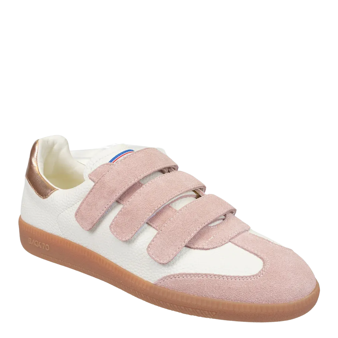 Back 70 Mias Sneakers in White Pink