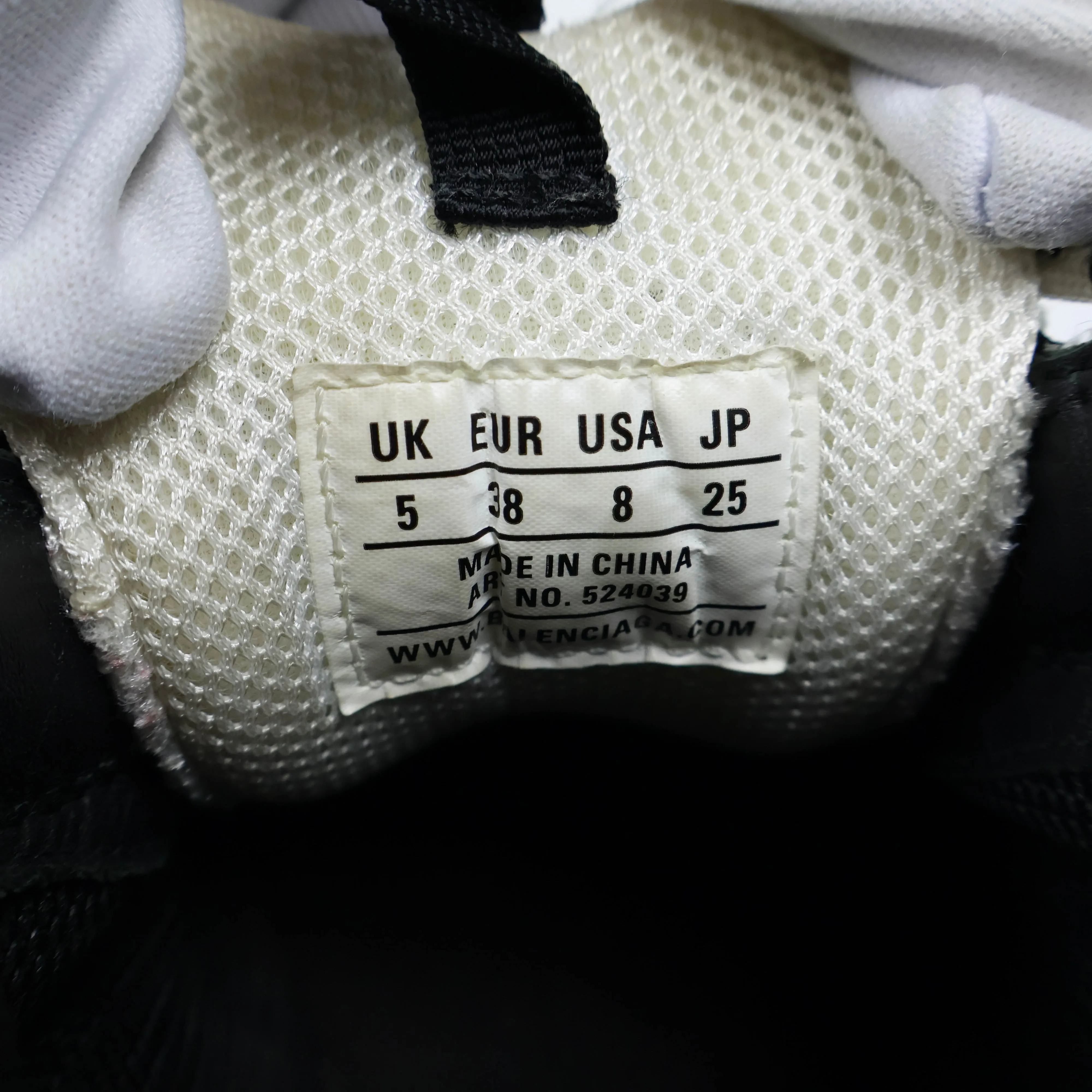 Balenciaga Triple S Black Pink 37