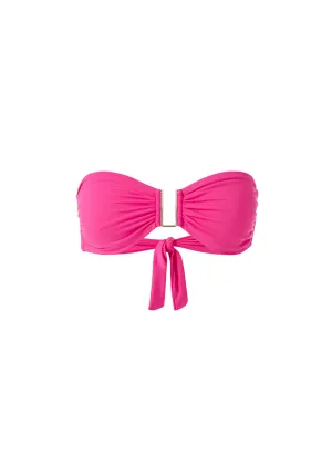 Barcelona Fuchsia Bikini Top