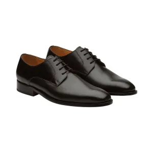 Black Classic Plain Derby