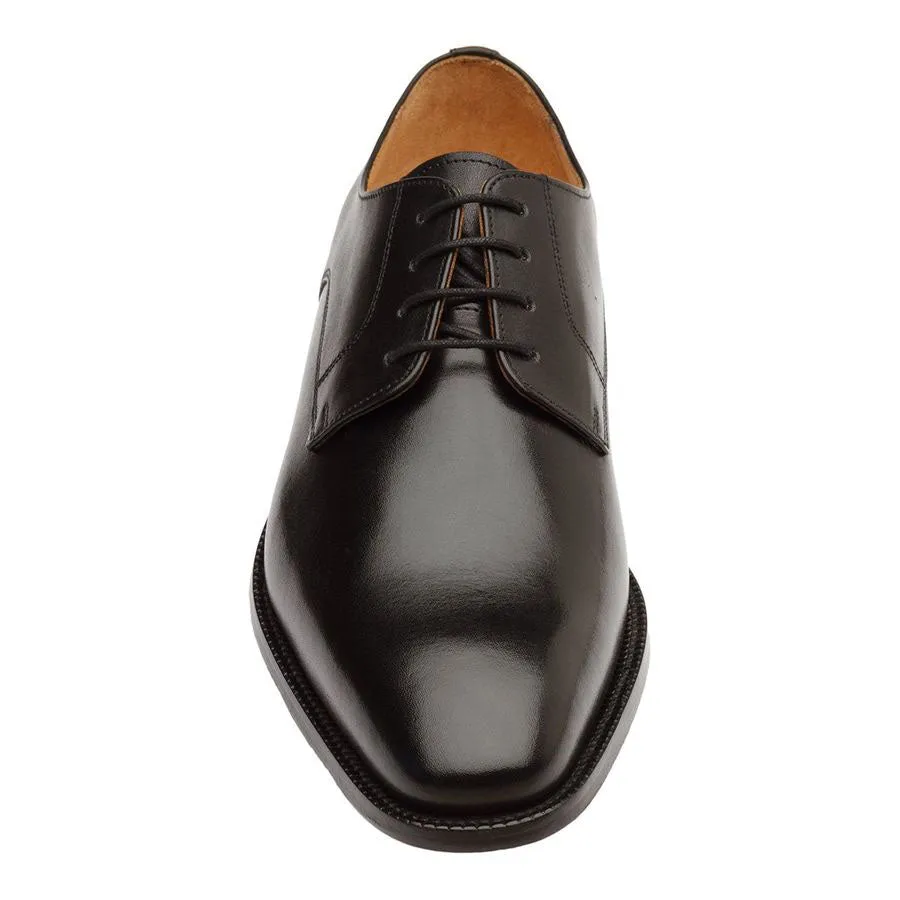 Black Classic Plain Derby