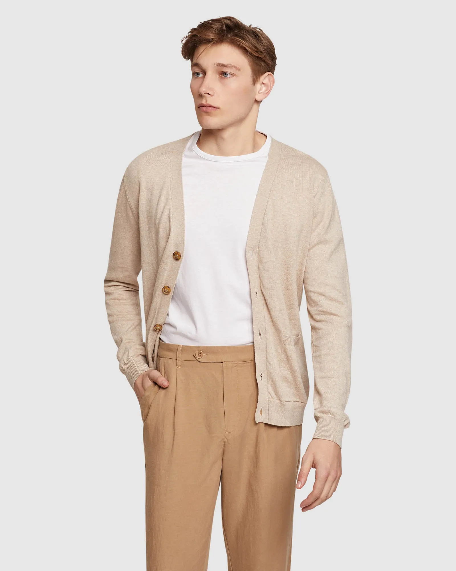 Bradley Cashmere Blend Cardigan