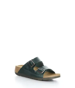 CAJA721FLY PETROL Round Toe Shoes|CAJA721FLY Chaussures �� Bout Rond in Vert