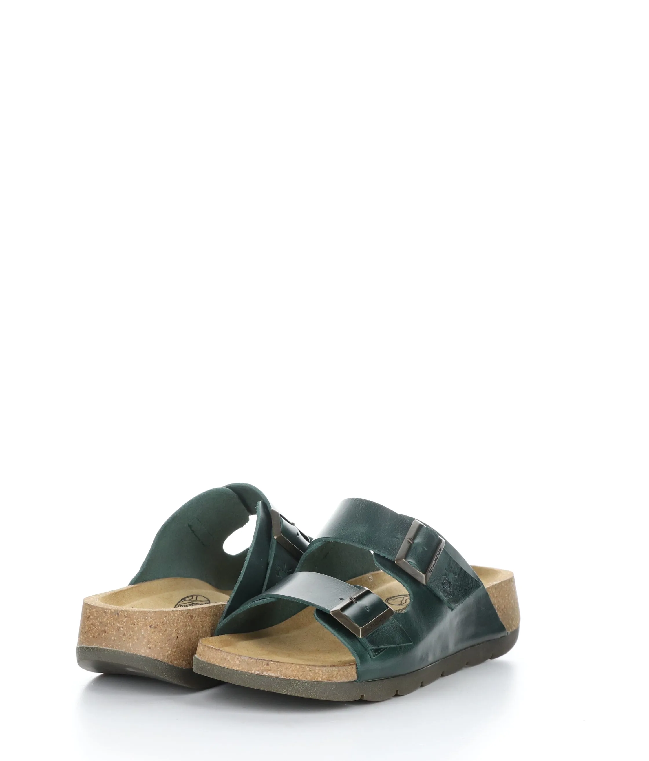CAJA721FLY PETROL Round Toe Shoes|CAJA721FLY Chaussures �� Bout Rond in Vert