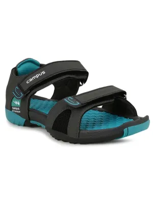 Campus Men's 2GC-18 D.GRY/T.BLU Sports Sandals - 10UK/2GC-18