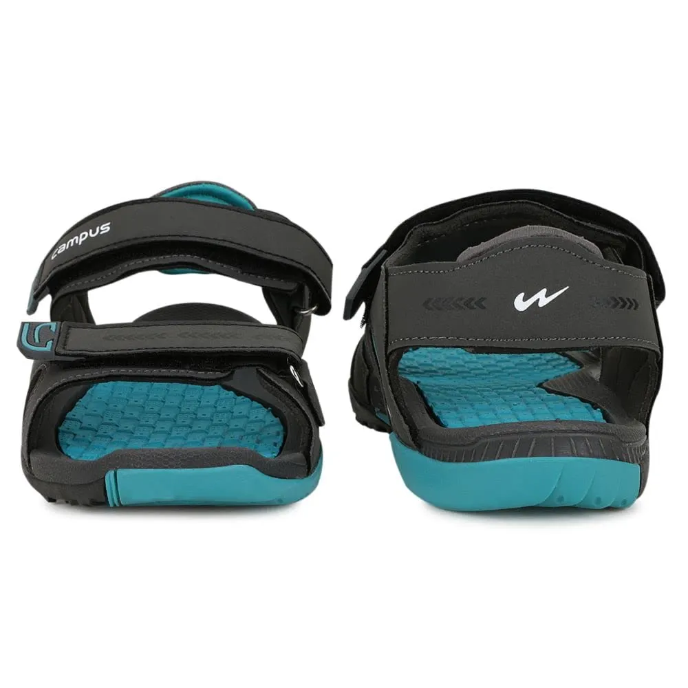 Campus Men's 2GC-18 D.GRY/T.BLU Sports Sandals - 10UK/2GC-18