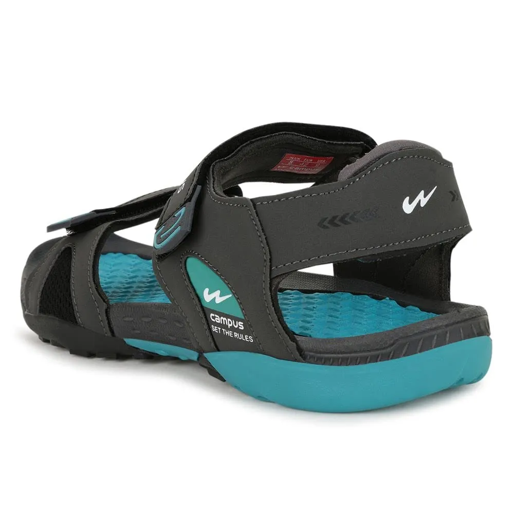 Campus Men's 2GC-18 D.GRY/T.BLU Sports Sandals - 10UK/2GC-18