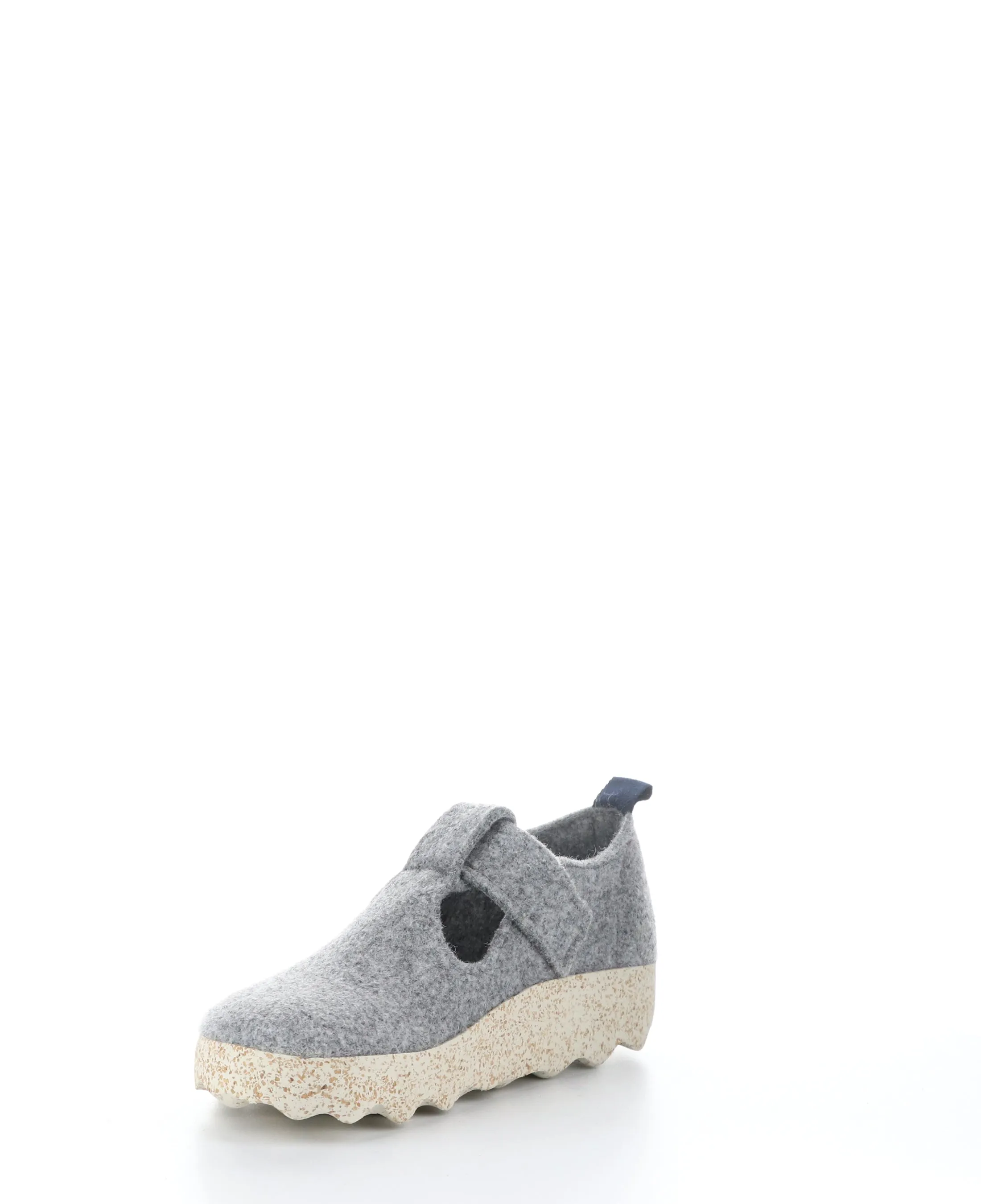 CATE085ASP Concrete Round Toe Shoes|CATE085ASP Chaussures �� Bout Rond in Gris