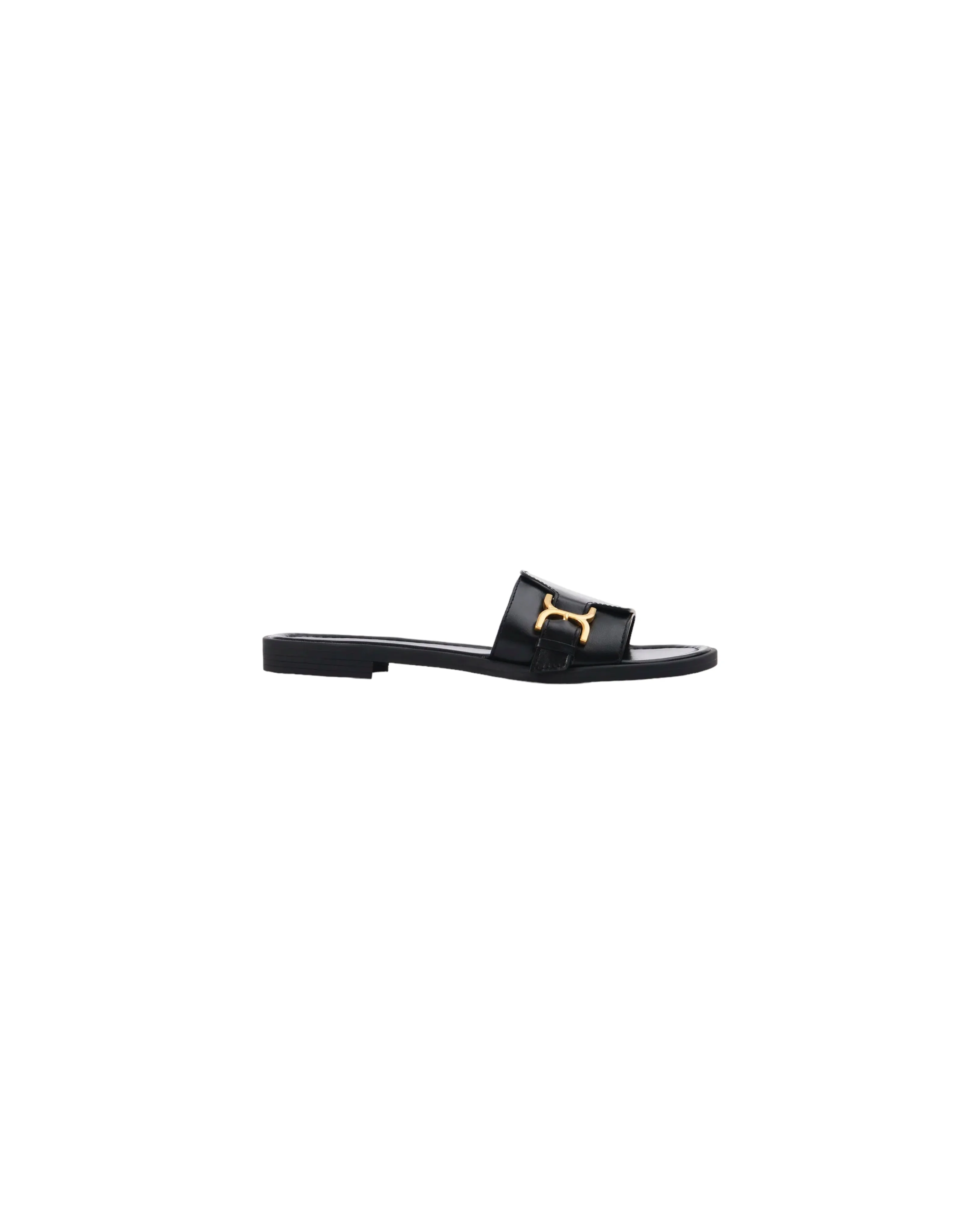 CHLOÉ MARCIE SLIDES BLACK