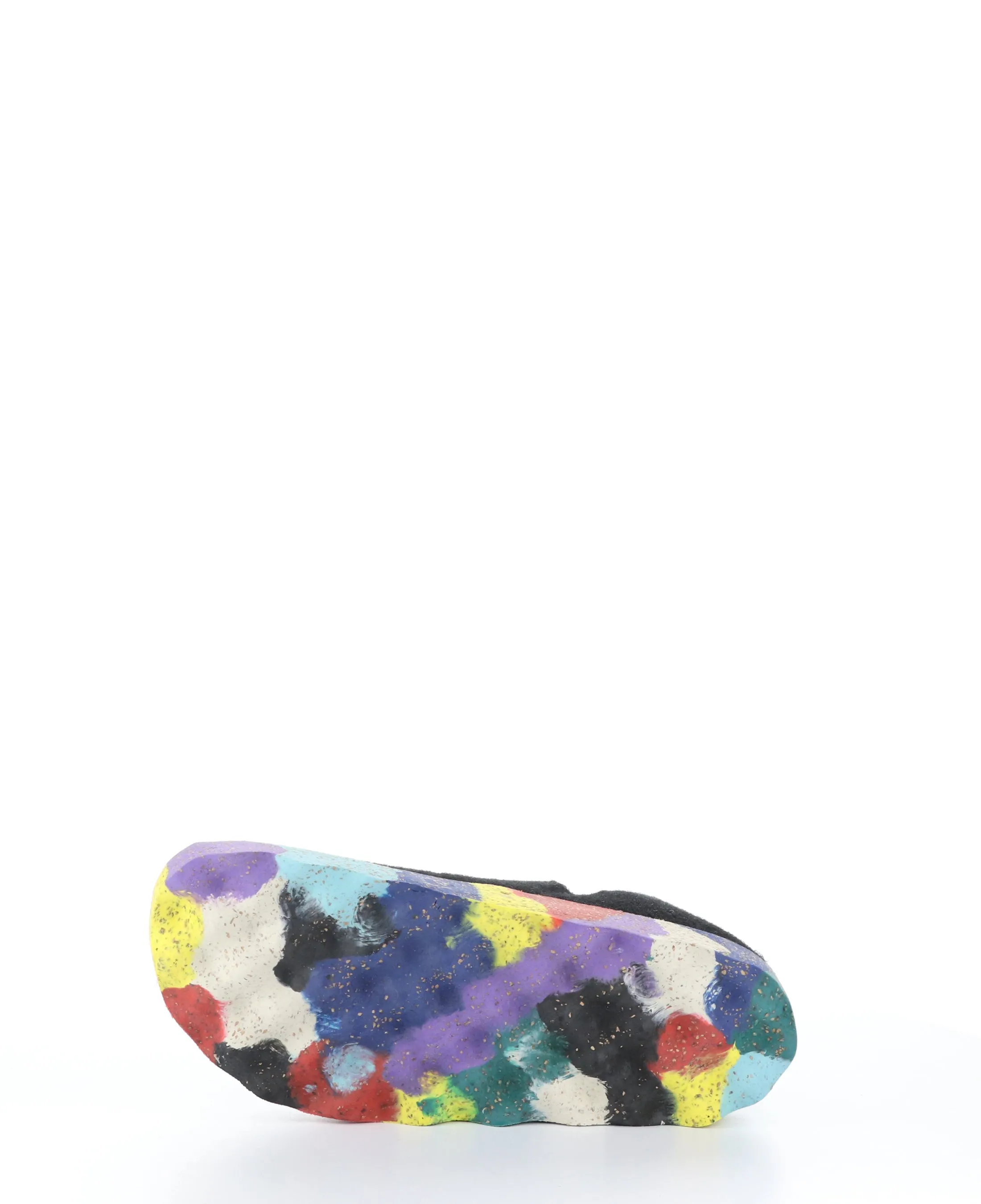 CITY003ASP Black/Multi Round Toe Shoes|CITY003ASP Chaussures �� Bout Rond in Noir