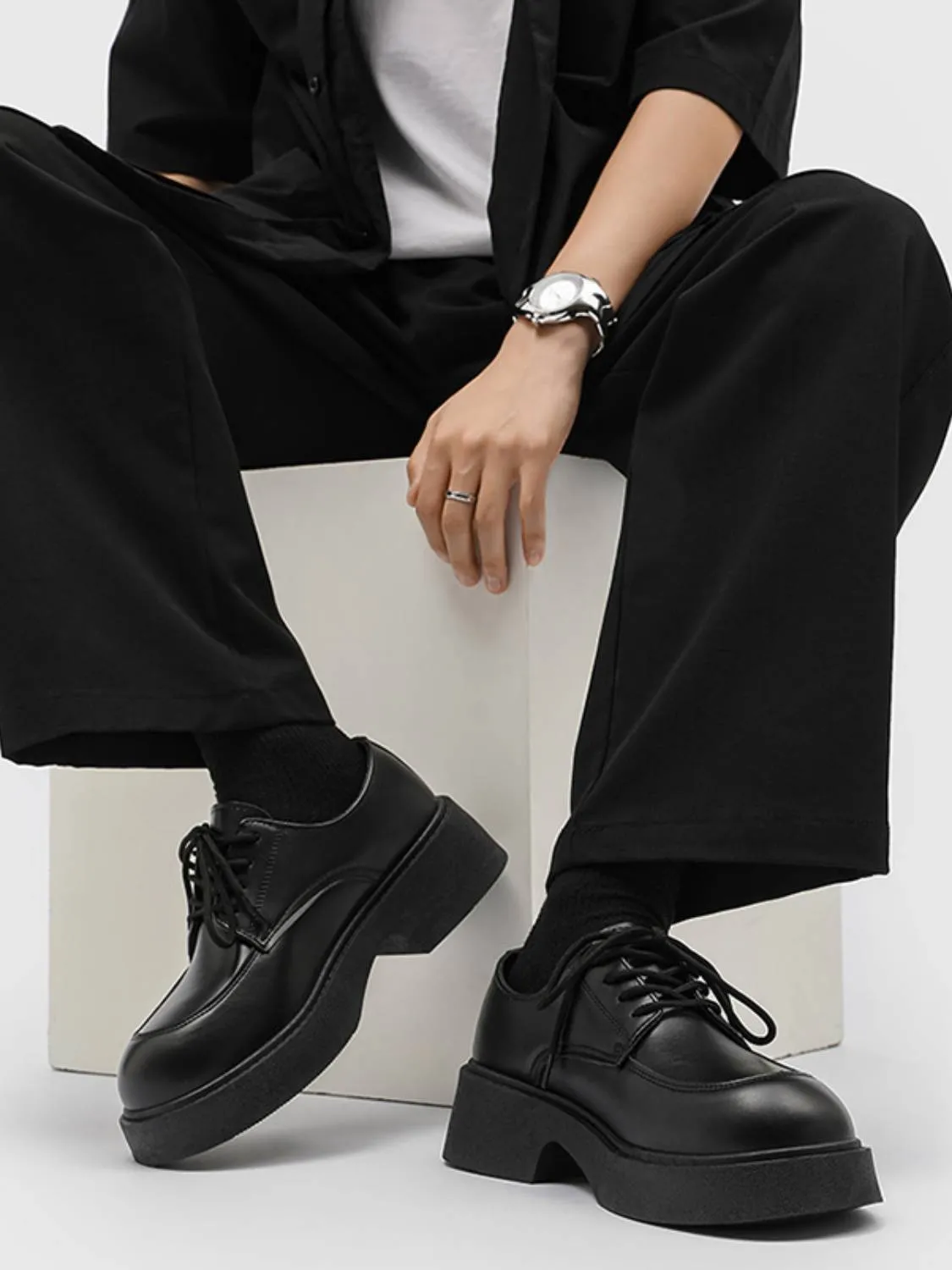 Classic Derby Lace-up Shoes