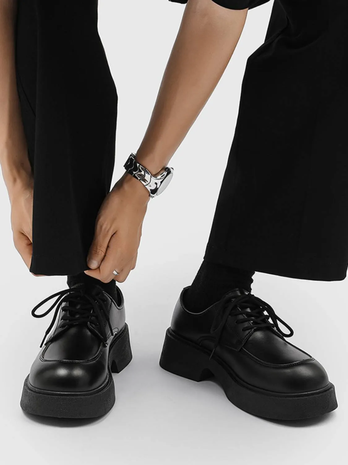 Classic Derby Lace-up Shoes