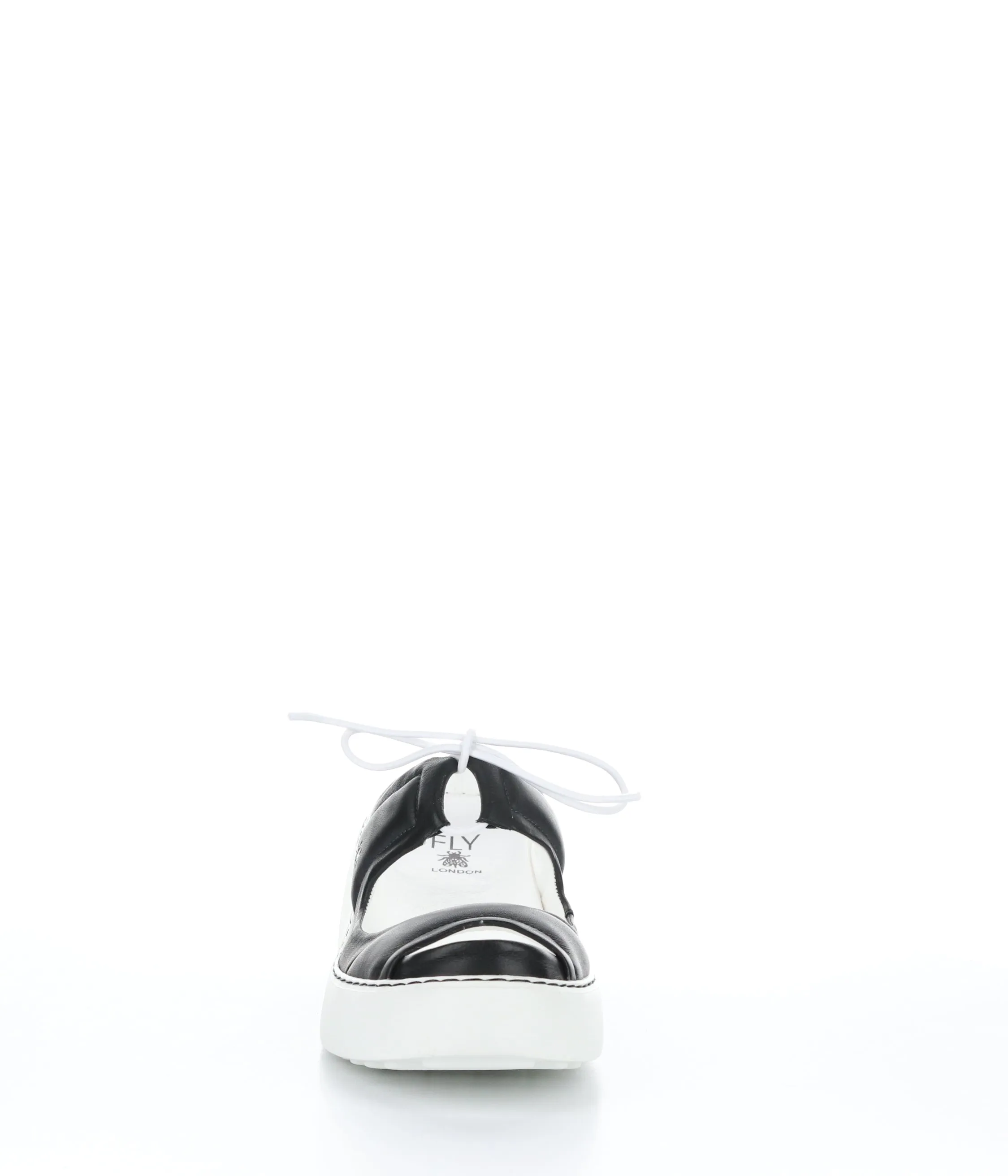 DARE520FLY BLACK Round Toe Shoes|DARE520FLY Chaussures �� Bout Rond in Noir