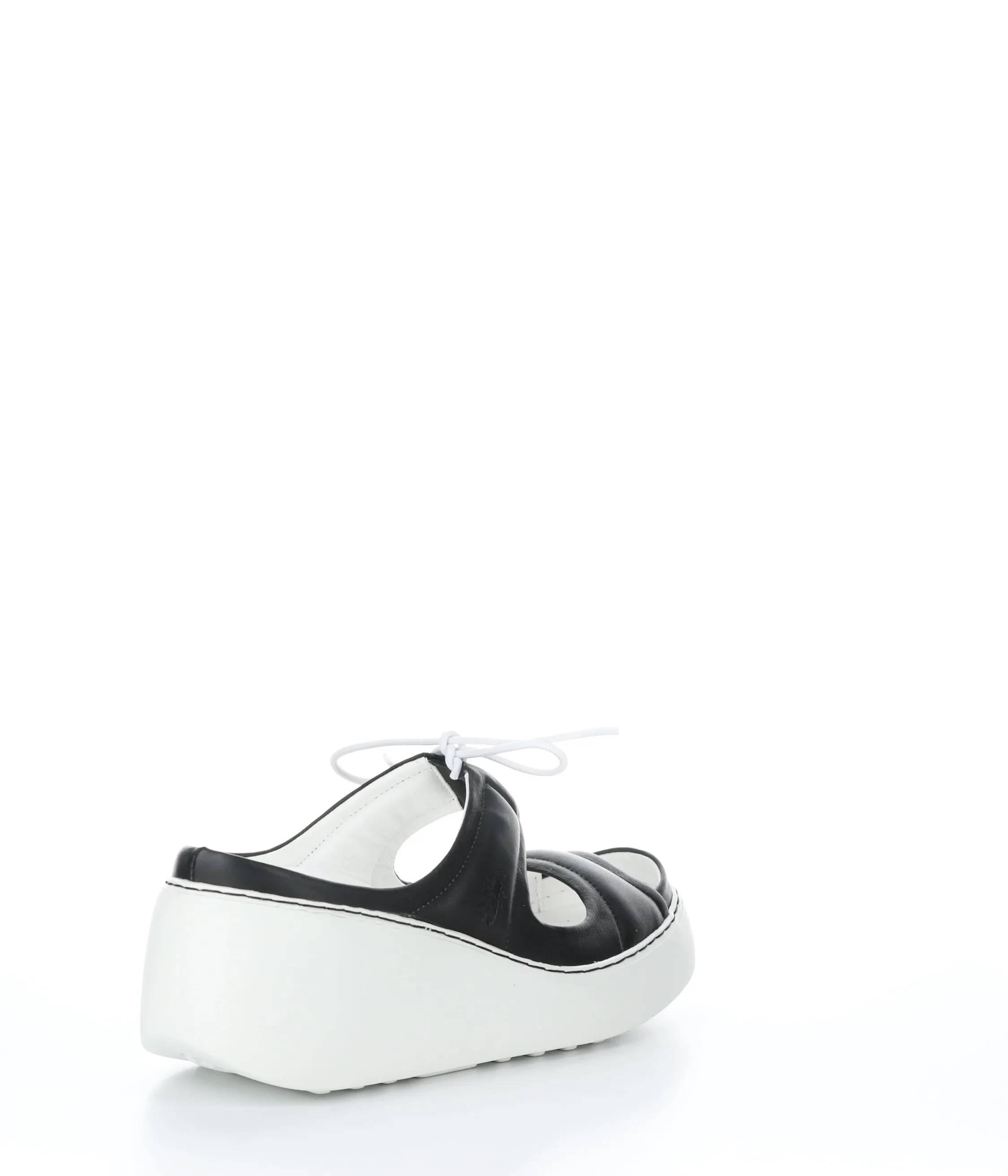 DARE520FLY BLACK Round Toe Shoes|DARE520FLY Chaussures �� Bout Rond in Noir