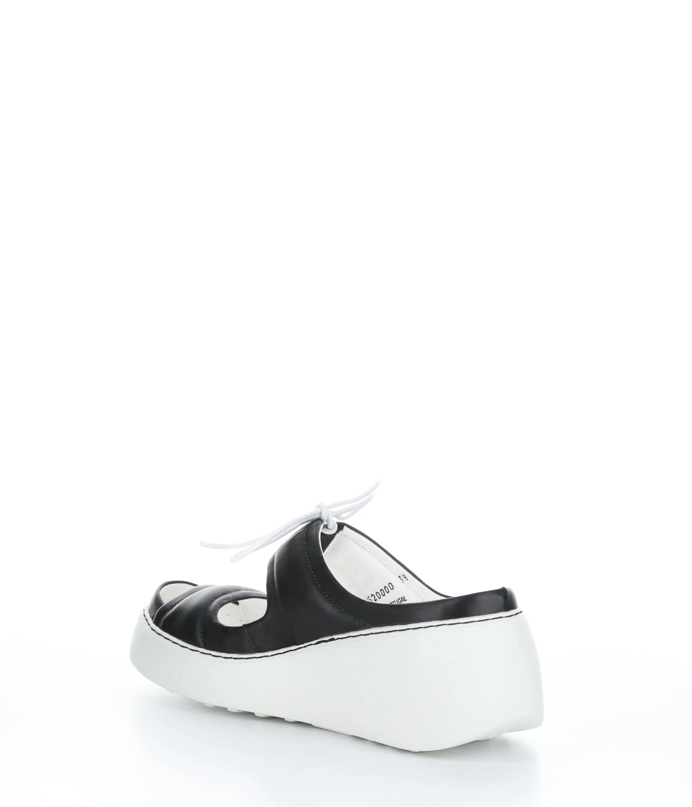 DARE520FLY BLACK Round Toe Shoes|DARE520FLY Chaussures �� Bout Rond in Noir