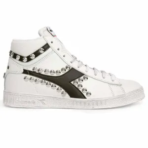 Diadora Game High con Borchie a Cono  - Nere