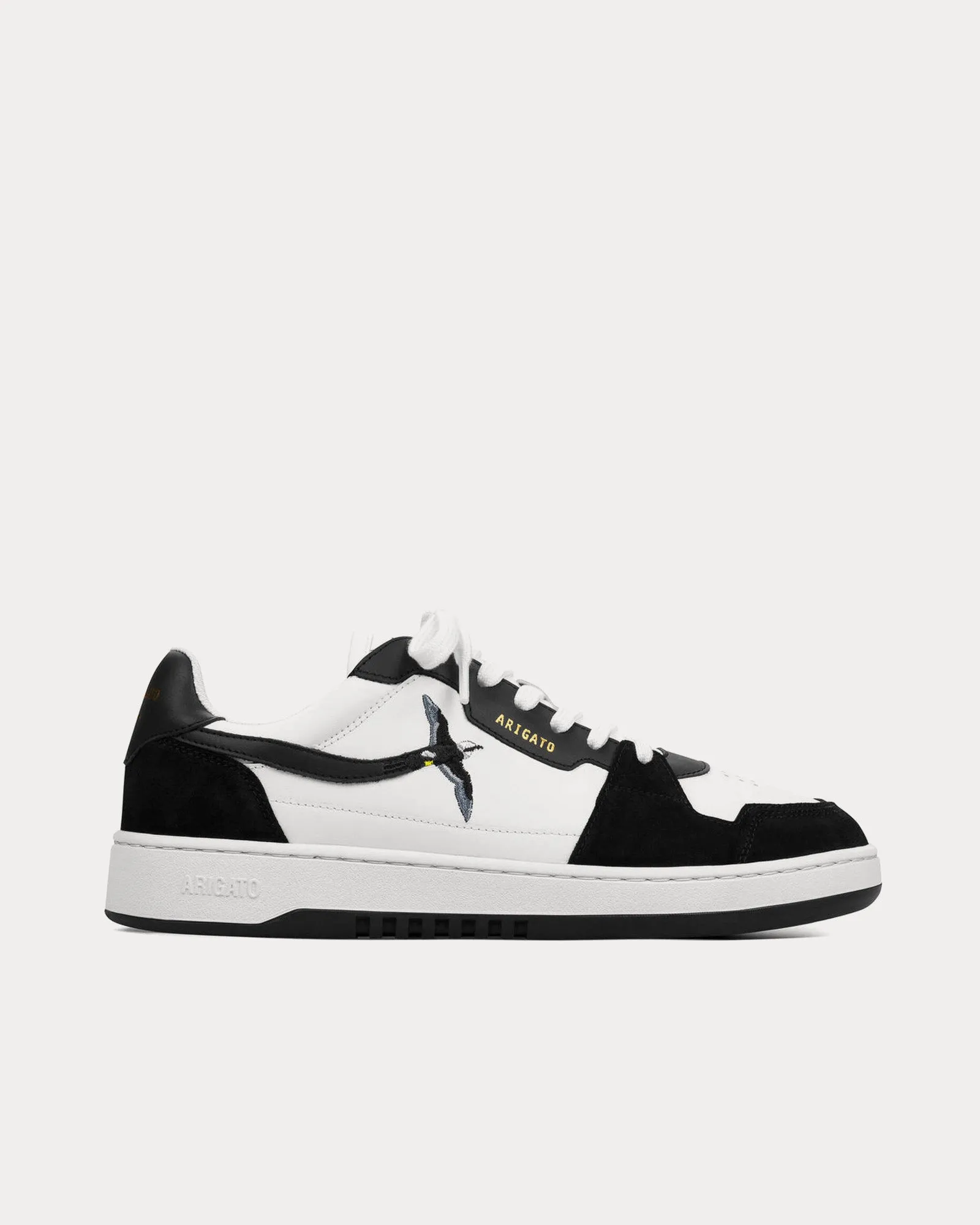 Dice Lo Bee Bird White / Black Low Top Sneakers