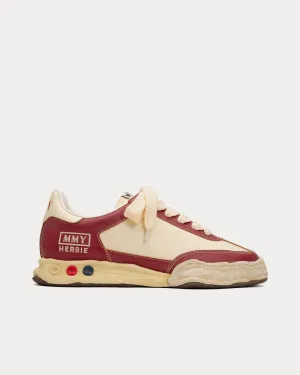 Herbie OG Sole VC Leather Red / White Low Top Sneakers