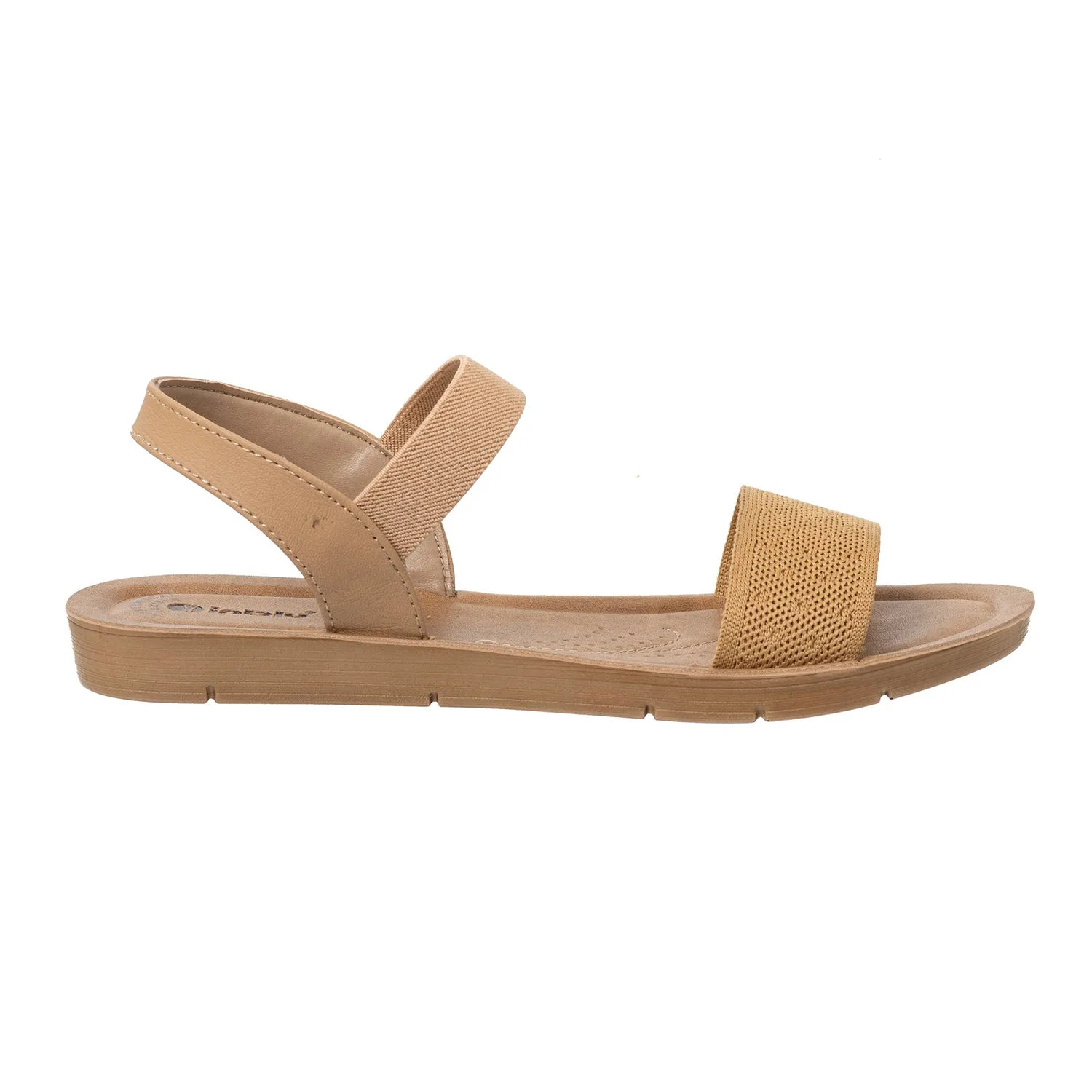 Inblu Women Beige Flat Sandal (MEB6_BEIGE)