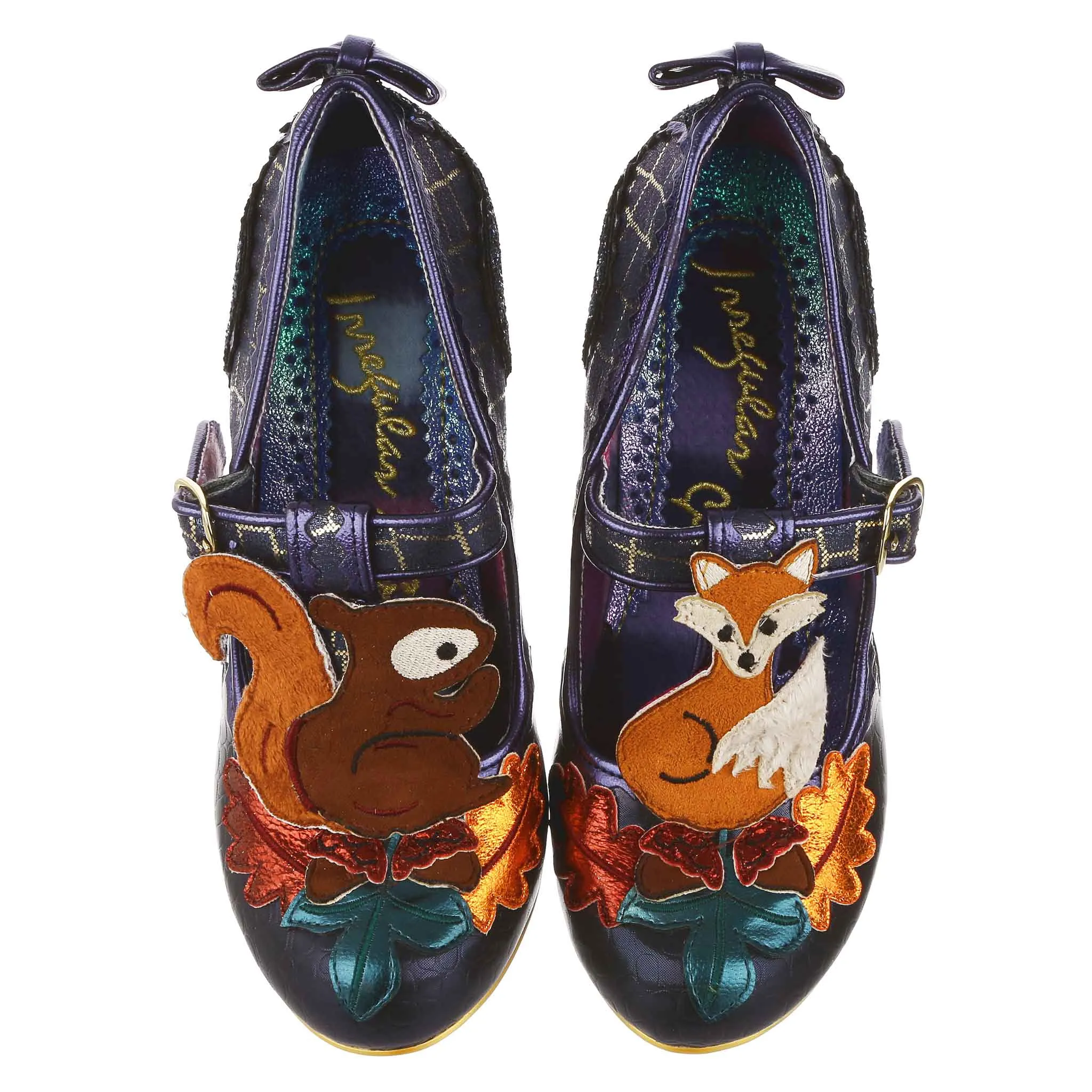 Irregular Choice Womens Feeling Foxy High Heel - Blue