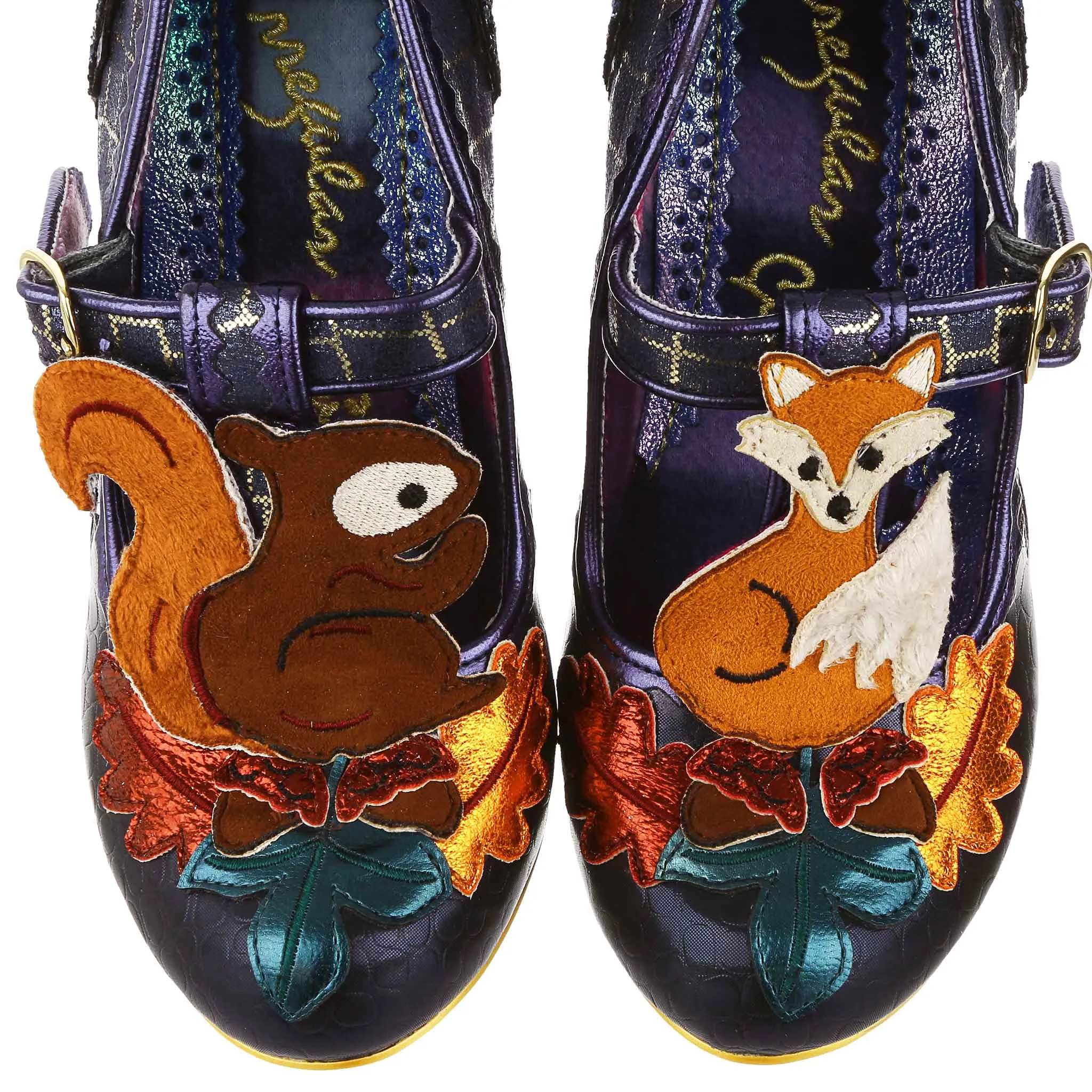 Irregular Choice Womens Feeling Foxy High Heel - Blue