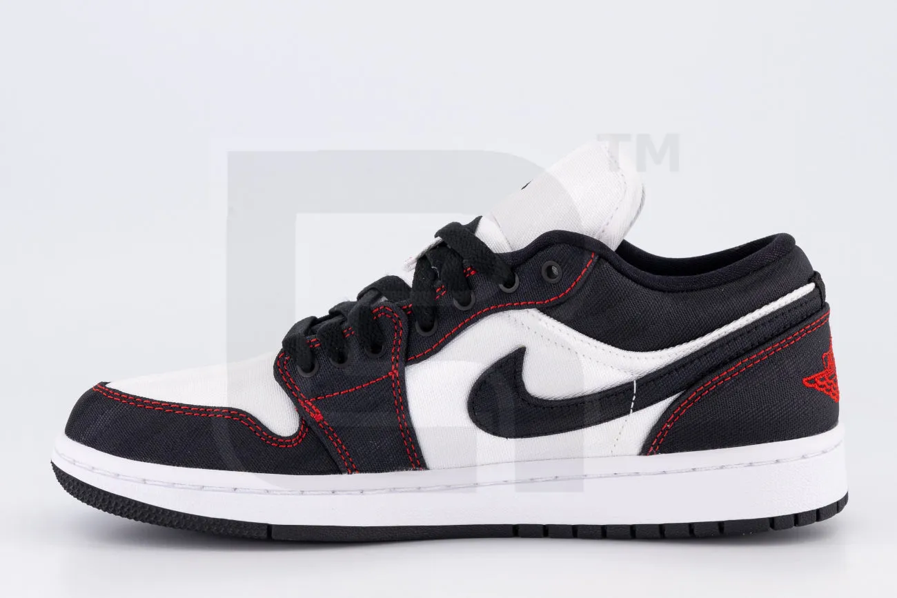 Jordan 1 Low SE Utility "Black Gym Red" (W)