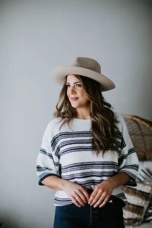 Kira Striped Knit Sweater FINAL SALE