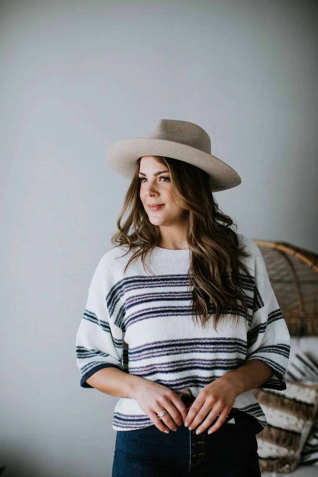 Kira Striped Knit Sweater FINAL SALE