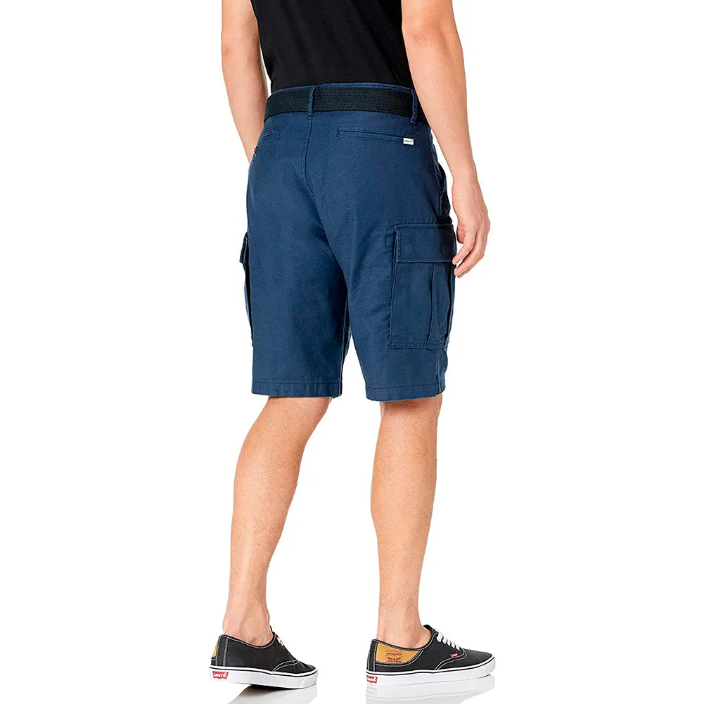Levi's Men's Shorts Fort Cargo Casual Cotton Belted Waist Multi Pocket Shorts