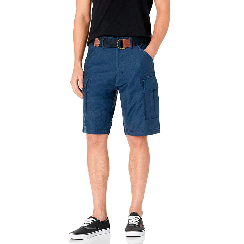 Levi's Men's Shorts Fort Cargo Casual Cotton Belted Waist Multi Pocket Shorts