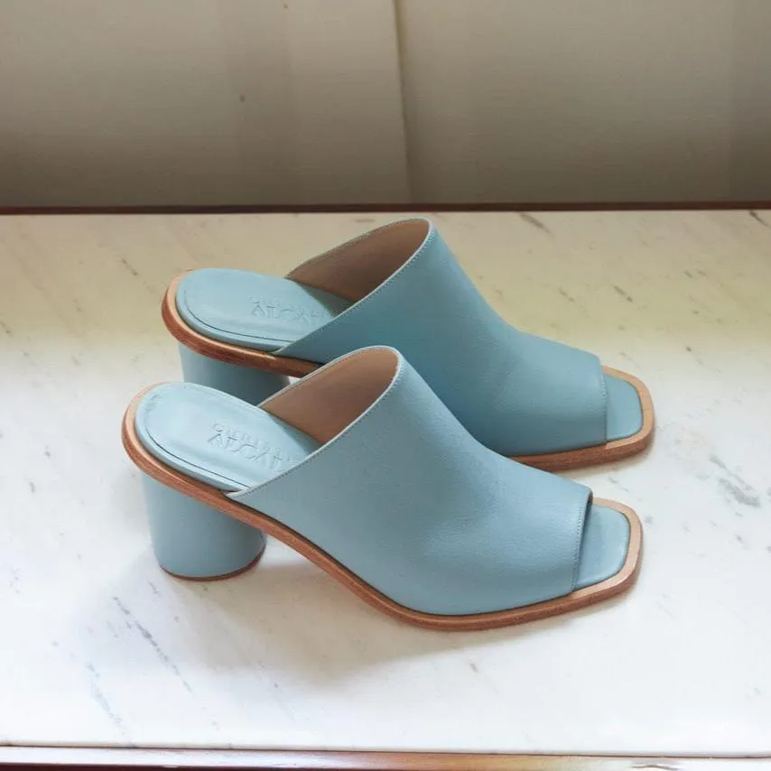 Masha Mule Heel in Sky