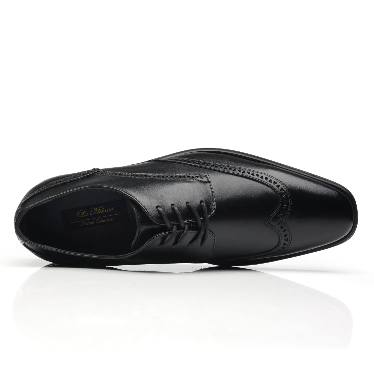 Men's Lace Up Brogue-1-black