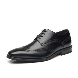 Men's Lace Up Brogue-1-black