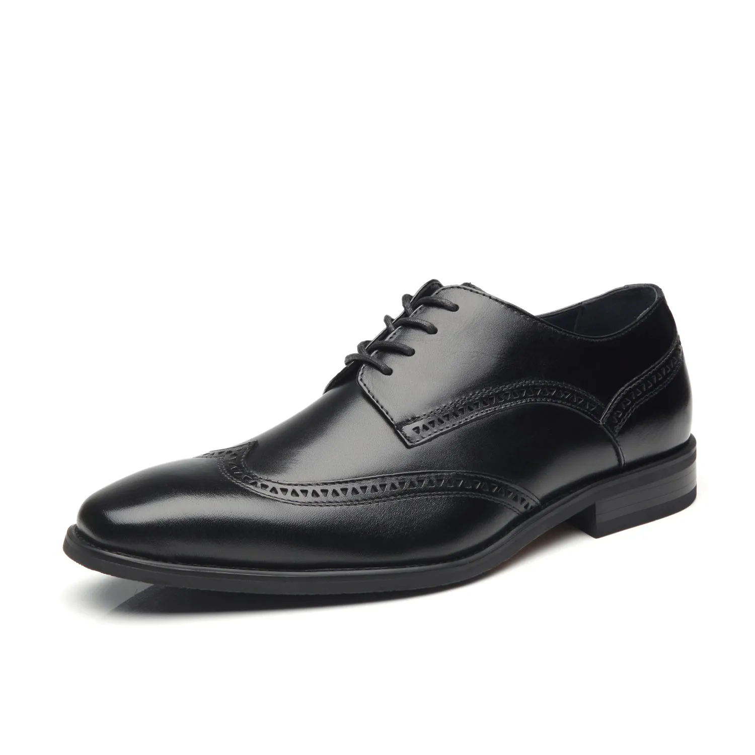 Men's Lace Up Brogue-1-black