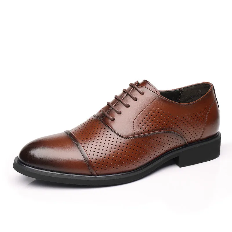 Men's Leather British Casual Trendy Shoes