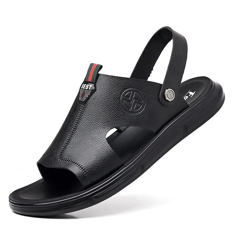 Men's Leather Summer Casual Trendy Sandals
