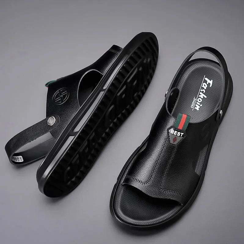 Men's Leather Summer Casual Trendy Sandals