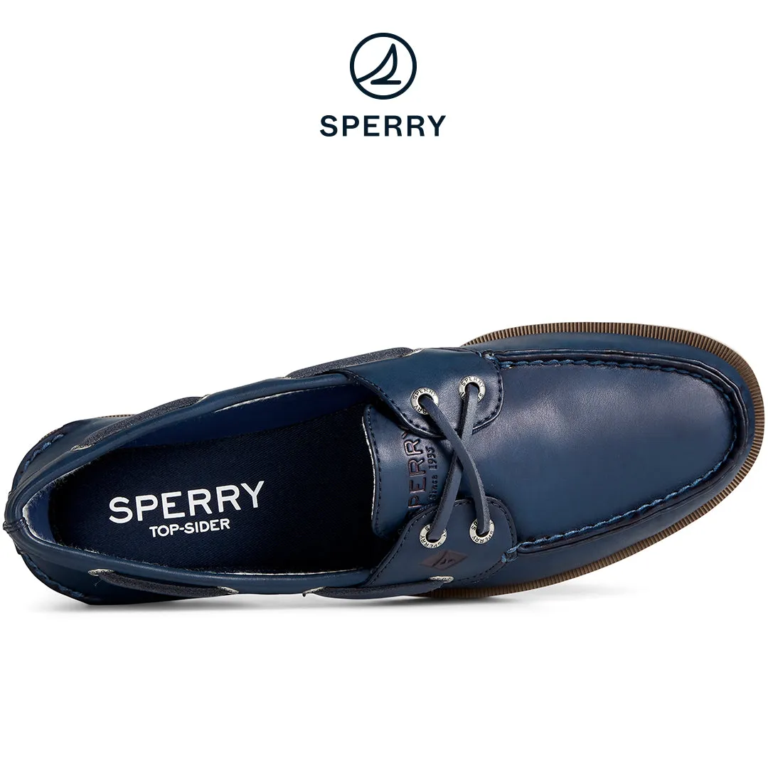 Men's Leeward Boat Shoes Topsider - Navy (STS24103)
