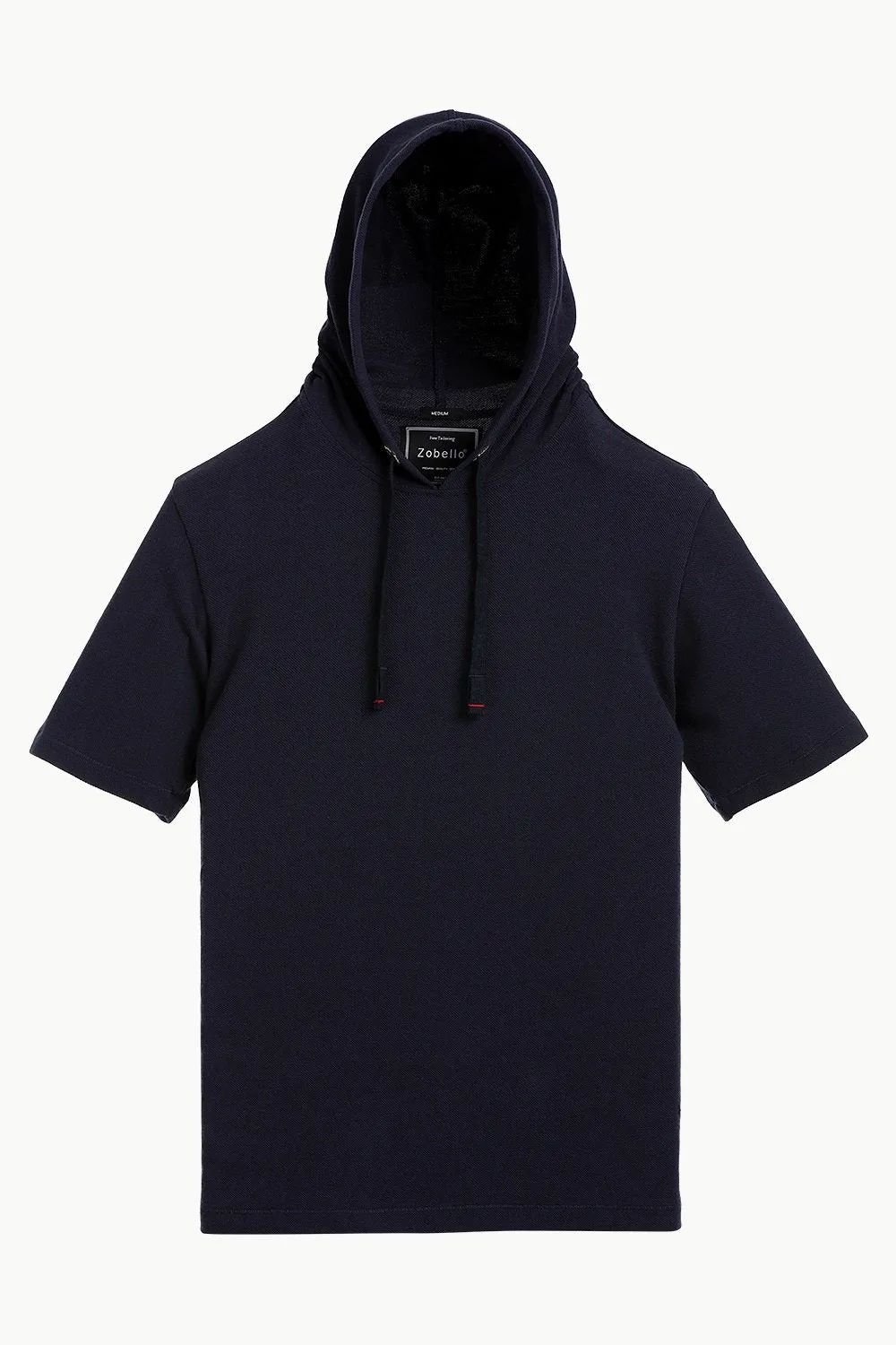 Mens Short Sleeve Hooded T-Shirt