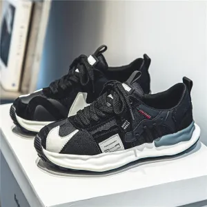 Men's Trendy Splicing Dissolving Running Shoes
