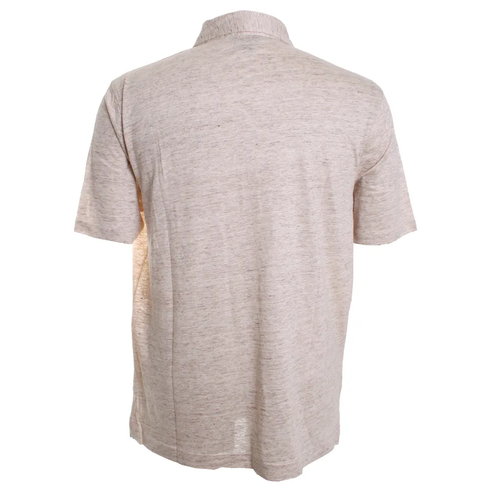 Natural Linen Polo
