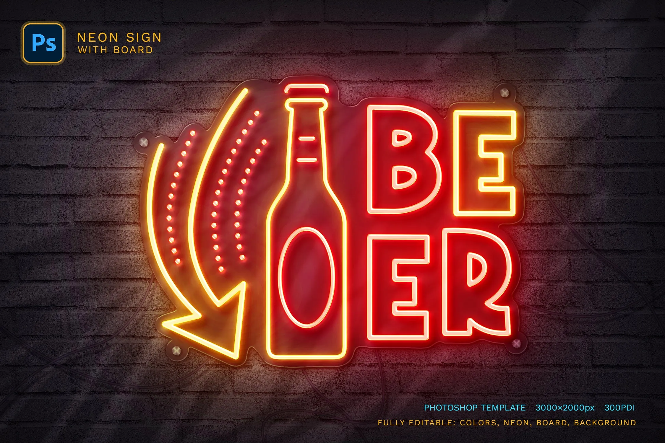 Neon Sign Board
