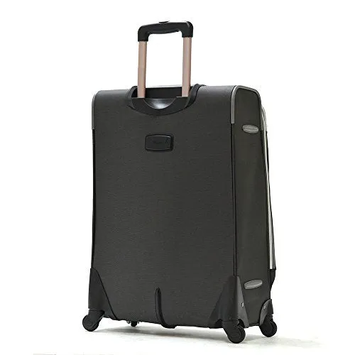 Olympia American Airline 22" Skyhawk Expandable Carry-On, Suitcase In Black