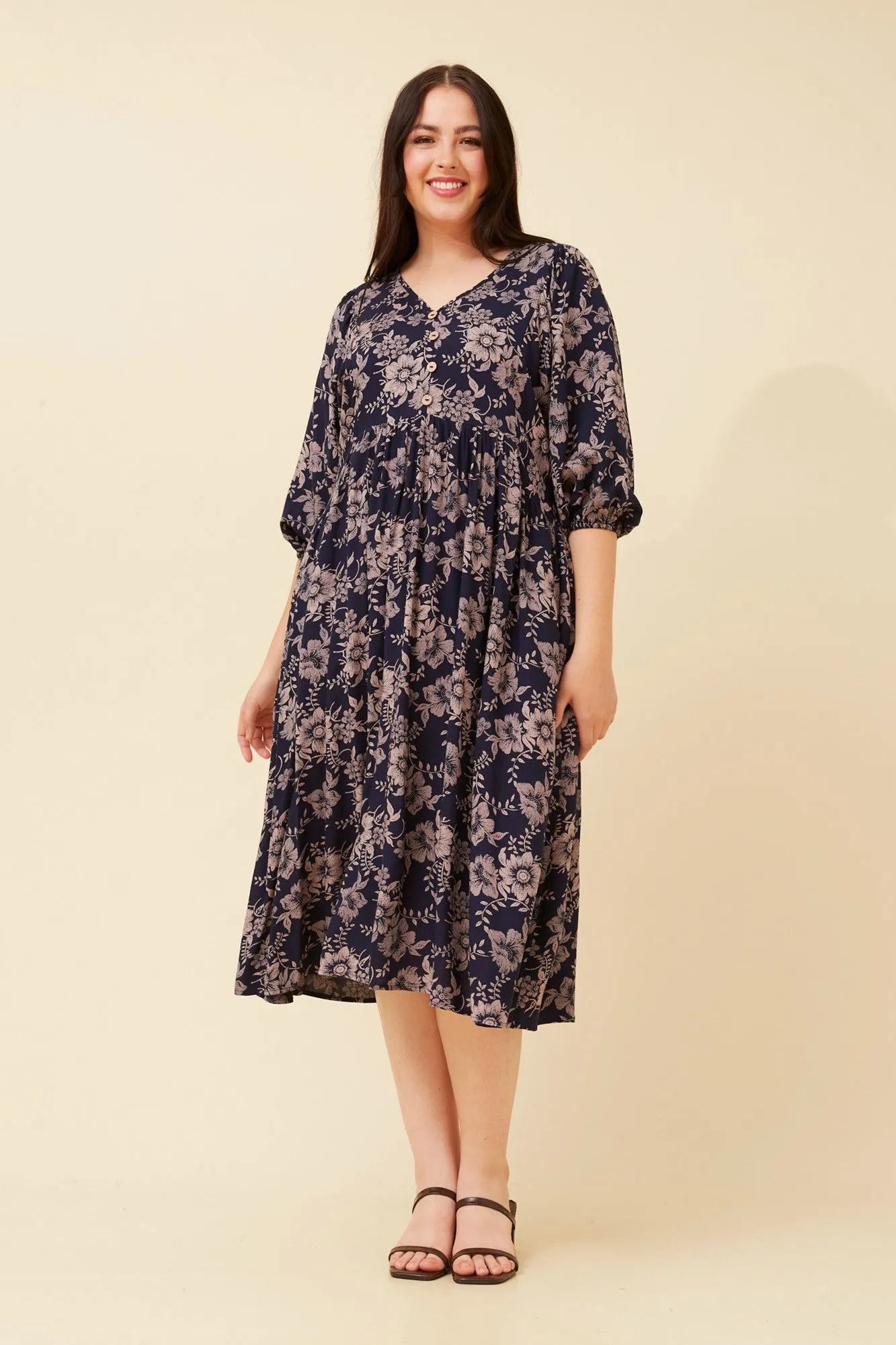 ORIELLA MIDI DRESS