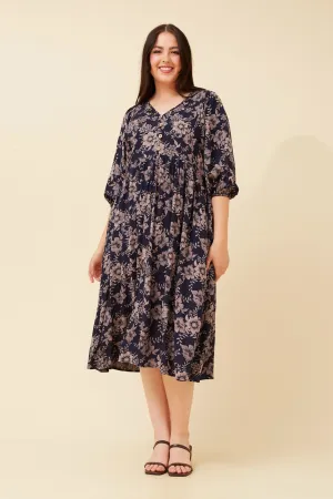 ORIELLA MIDI DRESS
