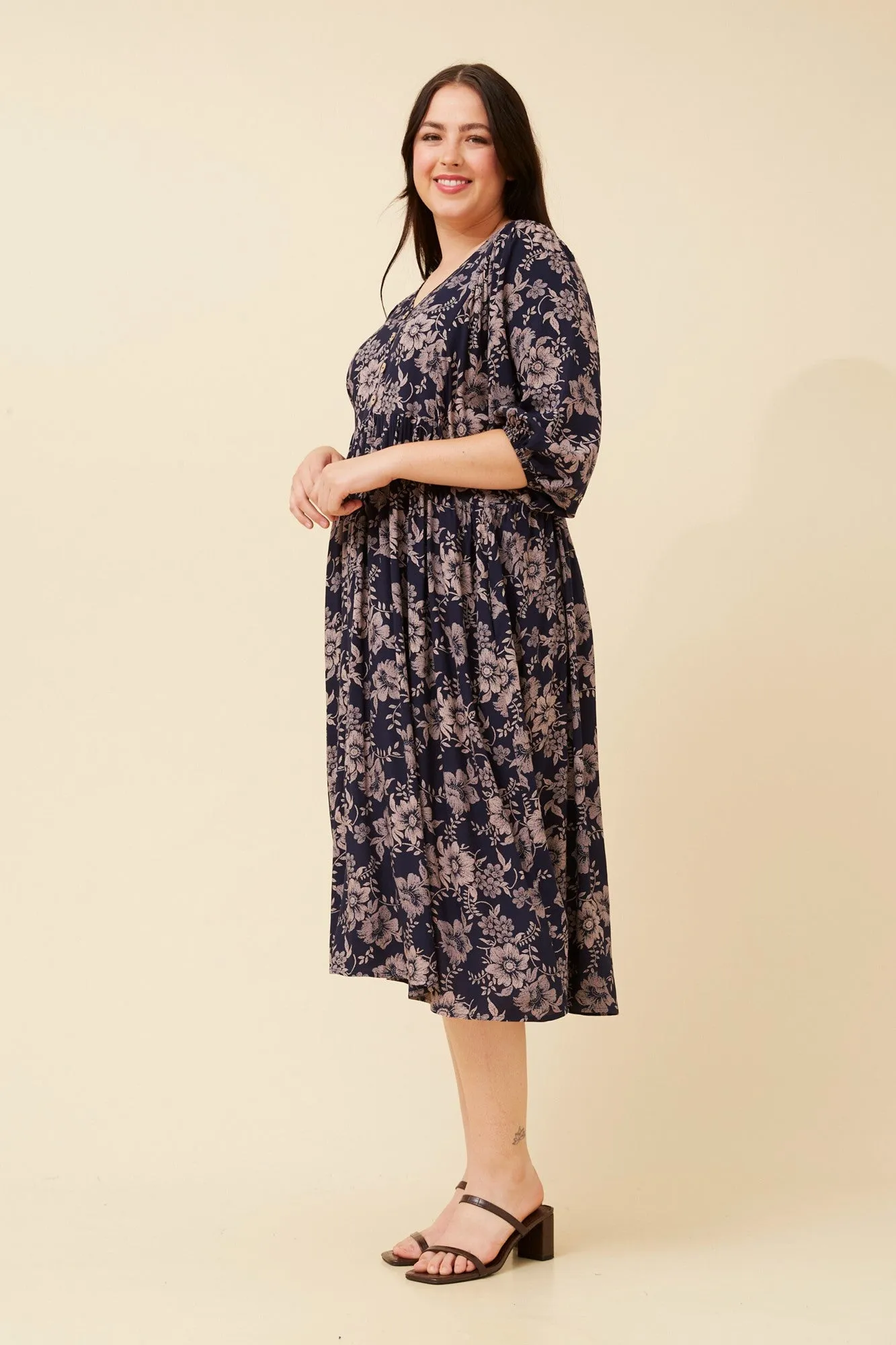 ORIELLA MIDI DRESS