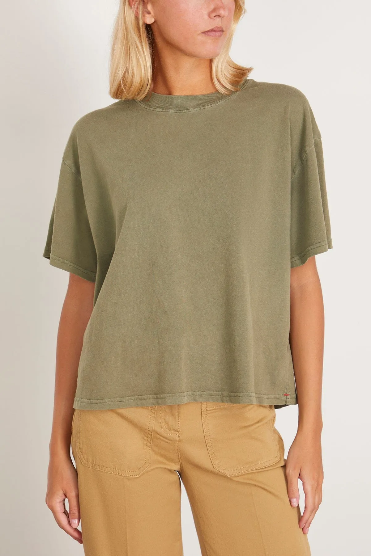 Palmer Tee in Dune Green