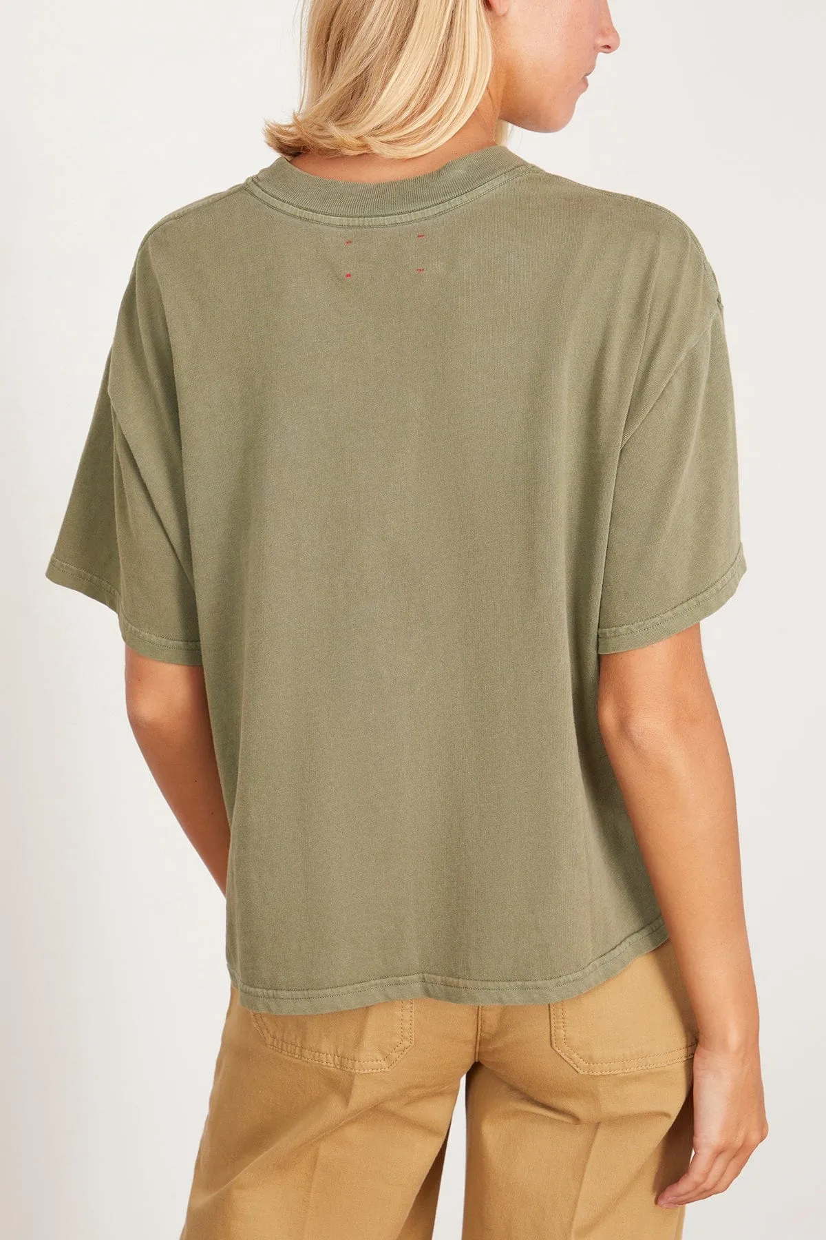 Palmer Tee in Dune Green