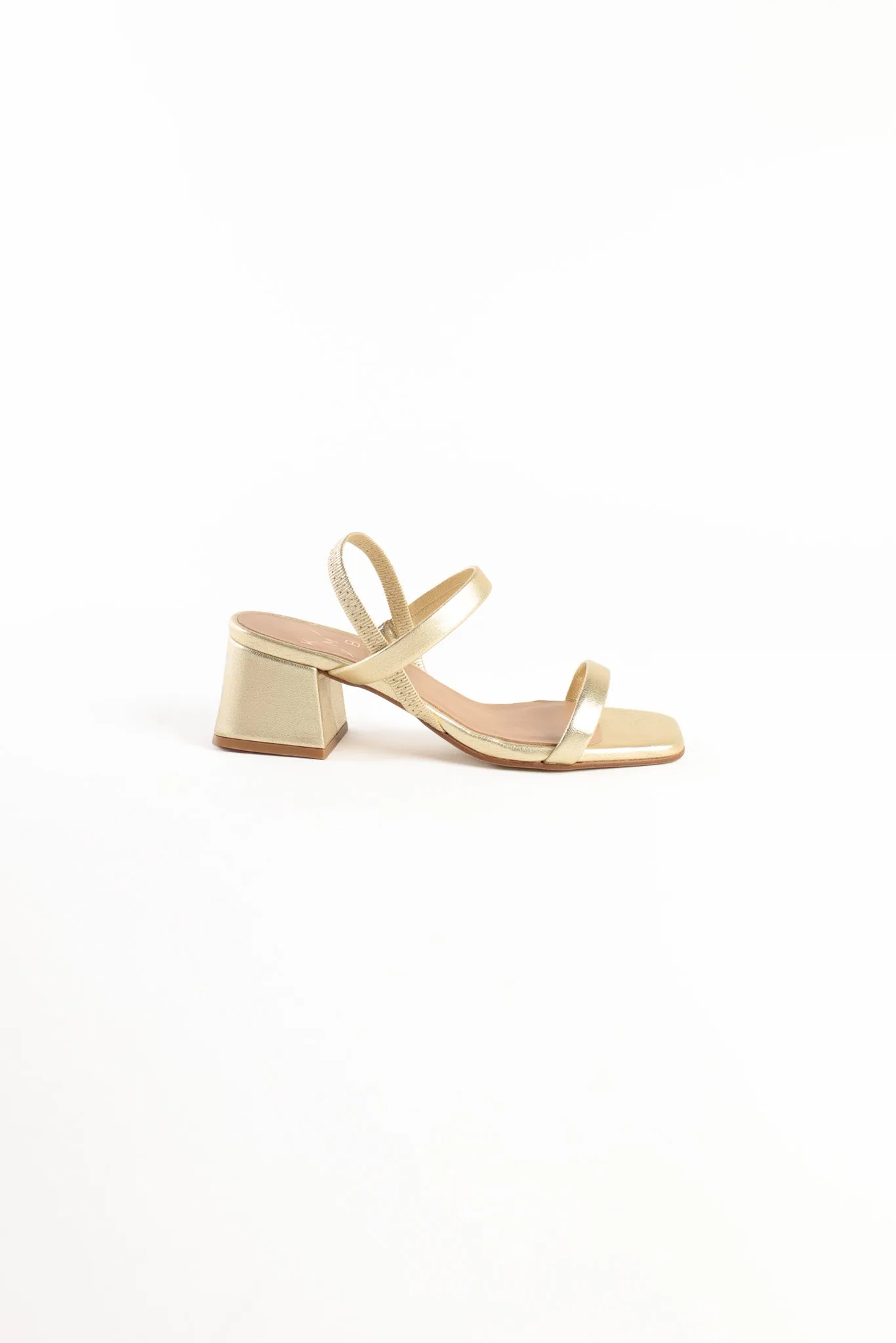 POPPY GOLD - Strappy Heeled Sandal
