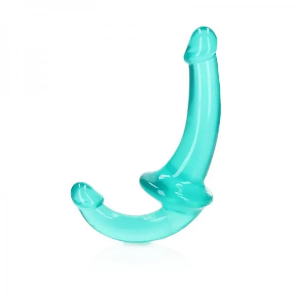 RealRock 6" crystal clear strapless strap-on